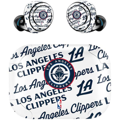 NBA Los Angeles Clippers Blast Text Amazon Echo Buds Skin
