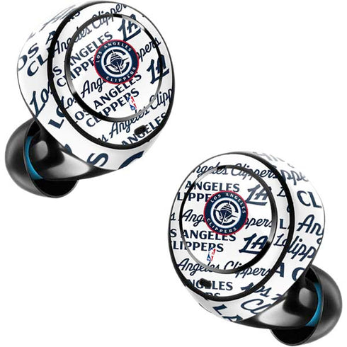 NBA Los Angeles Clippers Blast Text Amazon Echo Buds Skin