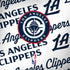 NBA Los Angeles Clippers Blast Text Amazon Echo Skin