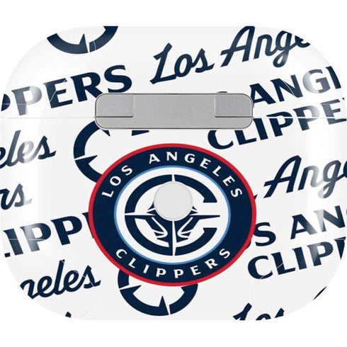 NBA Los Angeles Clippers Blast Text Apple AirPods (3rd Gen 2021) Skin