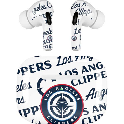 NBA Los Angeles Clippers Blast Text Apple AirPods Pro Skin