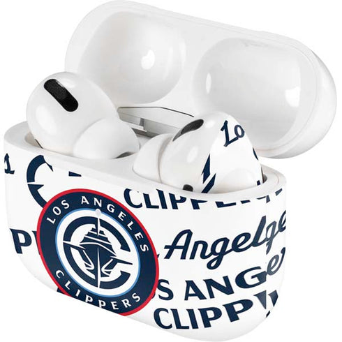 NBA Los Angeles Clippers Blast Text Apple AirPods Pro Skin