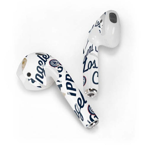 NBA Los Angeles Clippers Blast Text Apple AirPods Skin