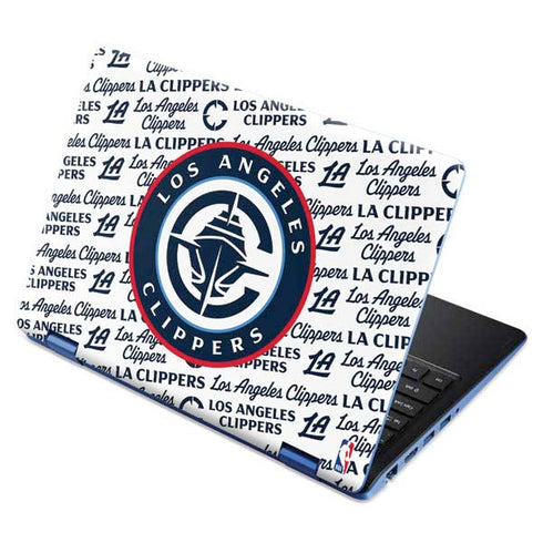 NBA Los Angeles Clippers Blast Text Aspire R11 11.6in Skin