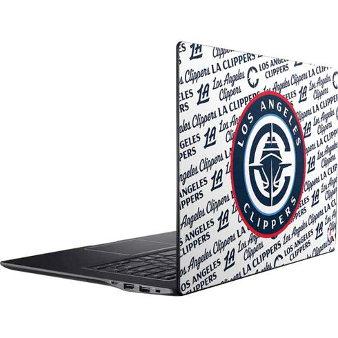 NBA Los Angeles Clippers Blast Text Ativ Book 9 (15.6in 2014) Skin