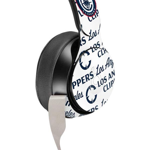 NBA Los Angeles Clippers Blast Text Beats Solo Pro Skin