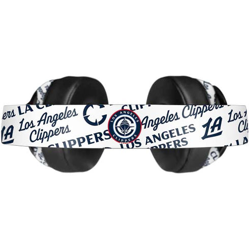 NBA Los Angeles Clippers Blast Text Beats Solo Pro Skin