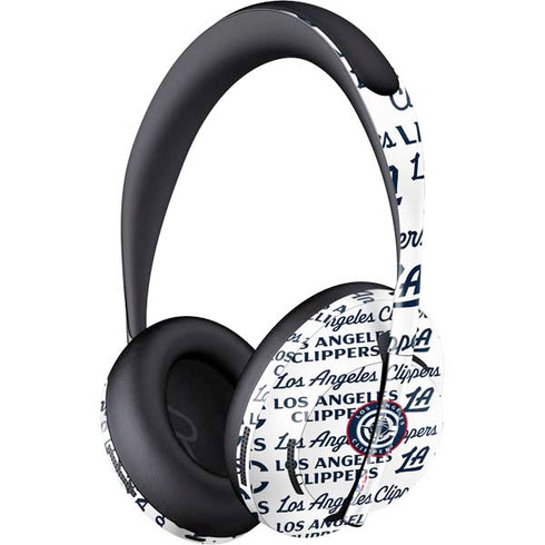 NBA Los Angeles Clippers Blast Text Bose Noise Cancelling Headphones 700 Skin