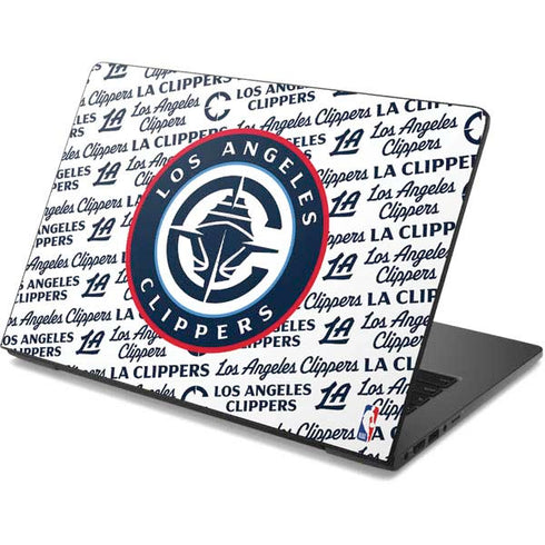 NBA Los Angeles Clippers Blast Text Dell Chromebook Skin