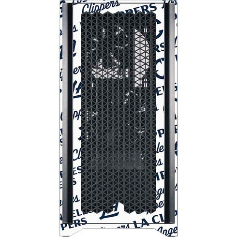 NBA Los Angeles Clippers Blast Text Corsair 4000D Tempered Glass Mid-Tower ATX Case Skin