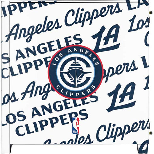 NBA Los Angeles Clippers Blast Text Corsair 4000D Tempered Glass Mid-Tower ATX Case Skin