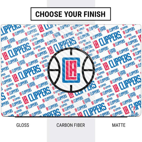 NBA Los Angeles Clippers Blast Text Dell Vostro Skin