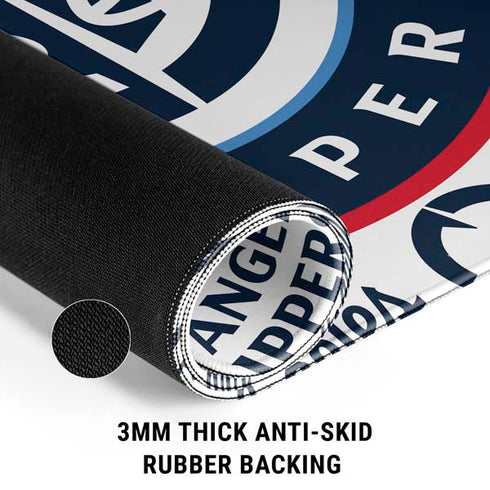 NBA Los Angeles Clippers Blast Text Gaming Mouse Pad