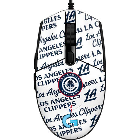NBA Los Angeles Clippers Blast Text G203 Prodigy RGB Wired Gaming Mouse Skin