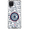 NBA Los Angeles Clippers Blast Text Galaxy A12 Clear Case