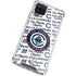 NBA Los Angeles Clippers Blast Text Galaxy A12 Clear Case