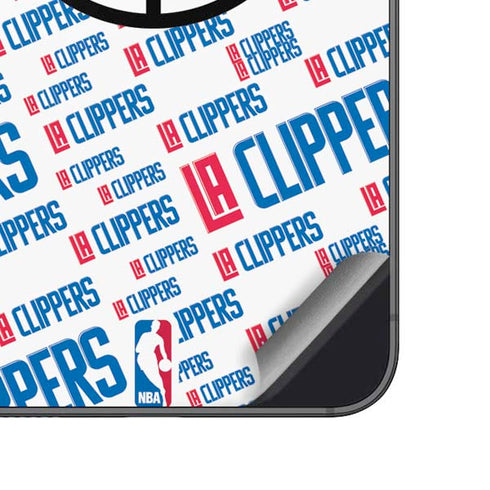 NBA Los Angeles Clippers Blast Text Galaxy A14 5G Skin