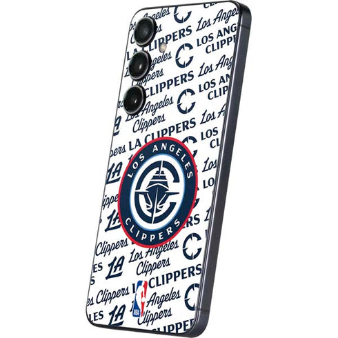 NBA Los Angeles Clippers Blast Text Galaxy A16 5G Skin