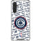NBA Los Angeles Clippers Blast Text Galaxy A17 Clear Case