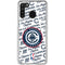 NBA Los Angeles Clippers Blast Text Galaxy A21 Clear Case