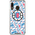 NBA Los Angeles Clippers Blast Text Galaxy A30 Clear Case