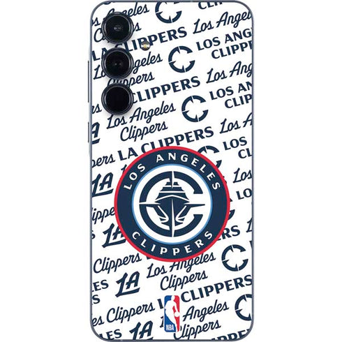 NBA Los Angeles Clippers Blast Text Galaxy A35 5G Skin
