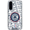 NBA Los Angeles Clippers Blast Text Galaxy A36 5G Clear Case