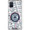 NBA Los Angeles Clippers Blast Text Galaxy A51 5G Clear Case