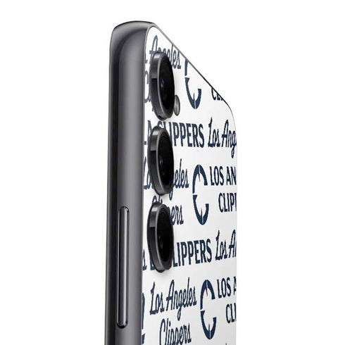 NBA Los Angeles Clippers Blast Text Galaxy A54 5G Skin