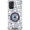 NBA Los Angeles Clippers Blast Text Galaxy A72 5G Clear Case