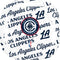 NBA Los Angeles Clippers Blast Text Galaxy Buds Live Skin