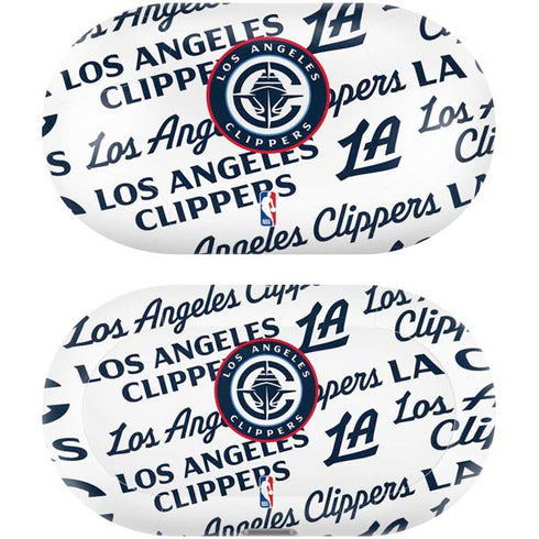 NBA Los Angeles Clippers Blast Text Galaxy Buds Plus Skin