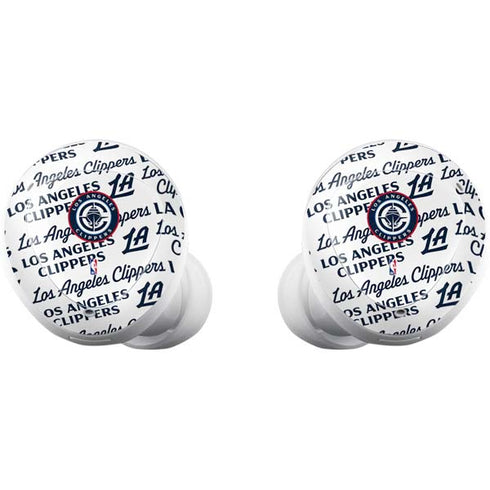 NBA Los Angeles Clippers Blast Text Galaxy Buds Plus Skin