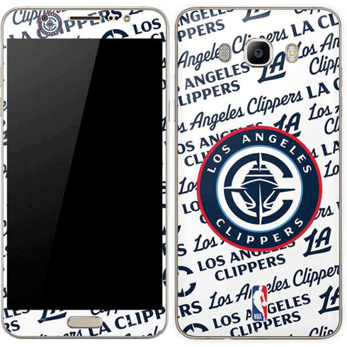 NBA Los Angeles Clippers Blast Text Galaxy J7 Skin
