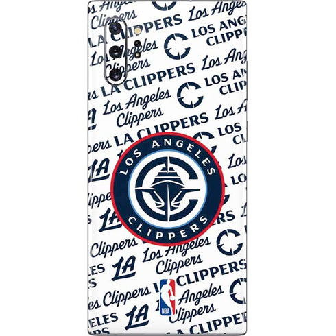 NBA Los Angeles Clippers Blast Text Galaxy Note 10 Plus Skin
