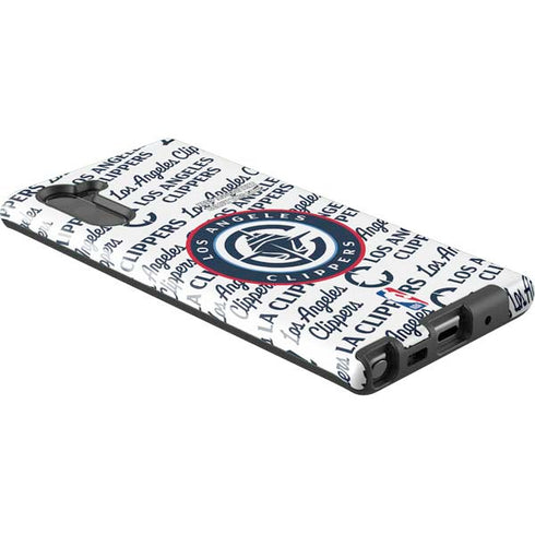 NBA Los Angeles Clippers Blast Text Galaxy Note 10 Pro Case