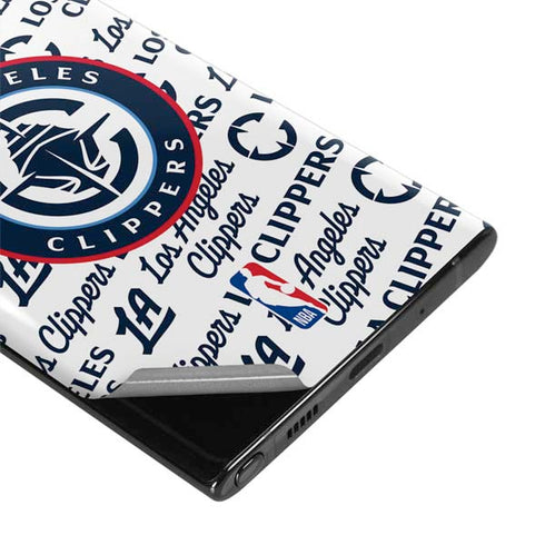 NBA Los Angeles Clippers Blast Text Galaxy Note 10 Skin