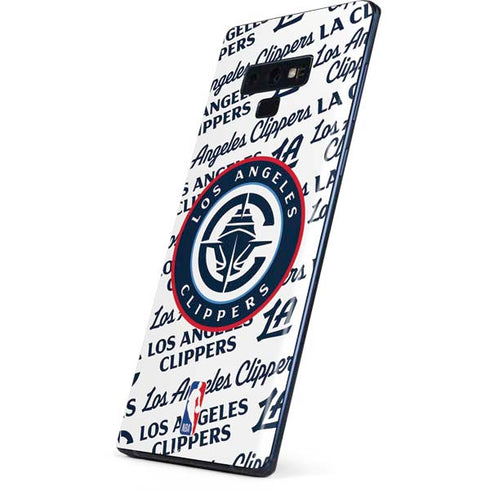 NBA Los Angeles Clippers Blast Text Galaxy Note 9 Skin