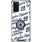 NBA Los Angeles Clippers Blast Text Galaxy Note20 5G Clear Case