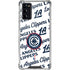 NBA Los Angeles Clippers Blast Text Galaxy Note20 5G Clear Case