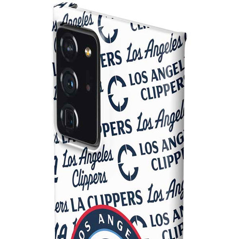 NBA Los Angeles Clippers Blast Text Galaxy Note20 Ultra 5G Lite Case