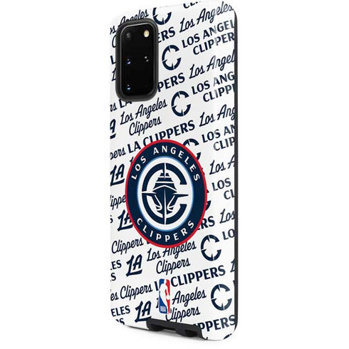 NBA Los Angeles Clippers Blast Text Galaxy S20 Plus Pro Case