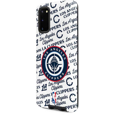 NBA Los Angeles Clippers Blast Text Galaxy S20 Pro Case