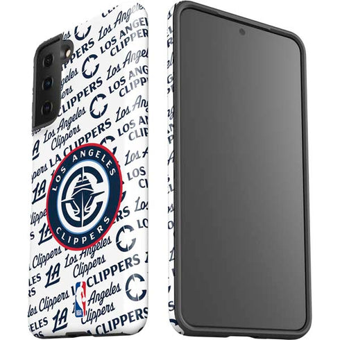 NBA Los Angeles Clippers Blast Text Galaxy S21 Plus 5G Pro Case