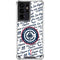 NBA Los Angeles Clippers Blast Text Galaxy S21 Ultra 5G Clear Case