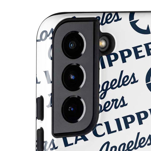 NBA Los Angeles Clippers Blast Text Galaxy S22 Plus Pro Case