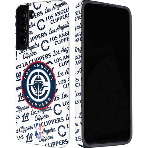 NBA Los Angeles Clippers Blast Text Galaxy S22 Plus Pro Case