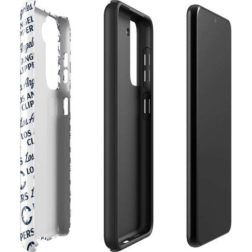 NBA Los Angeles Clippers Blast Text Galaxy S22 Pro Case
