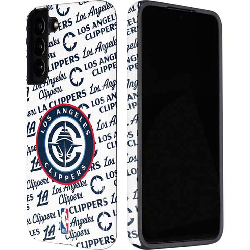 NBA Los Angeles Clippers Blast Text Galaxy S22 Pro Case