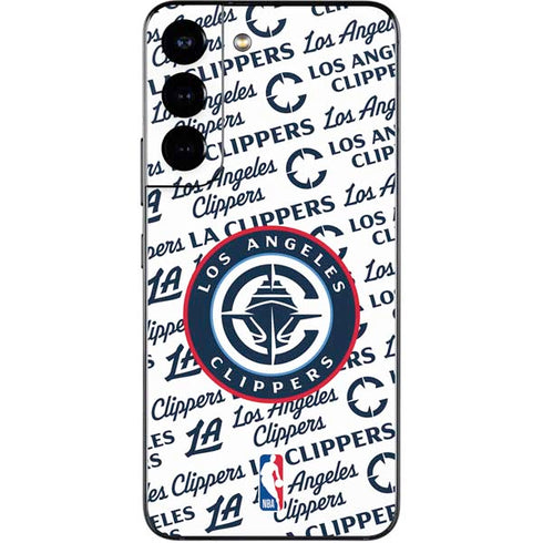 NBA Los Angeles Clippers Blast Text Galaxy S22 Skin
